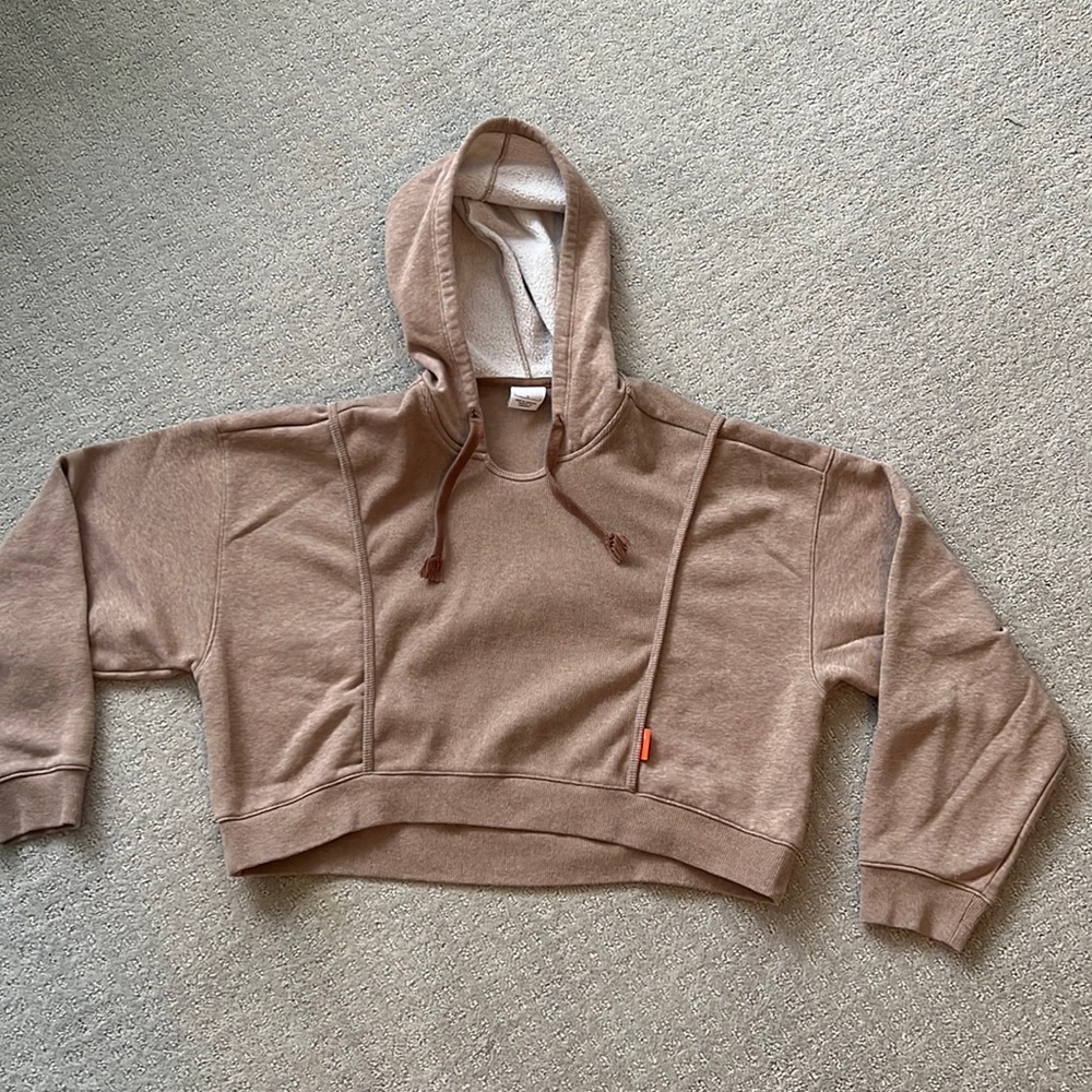 Brand new Nike brown crop sweater